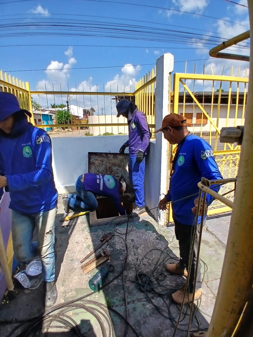 SAAE Realiza Manutenção na Bomba Submersa da APAE-TEFÉ